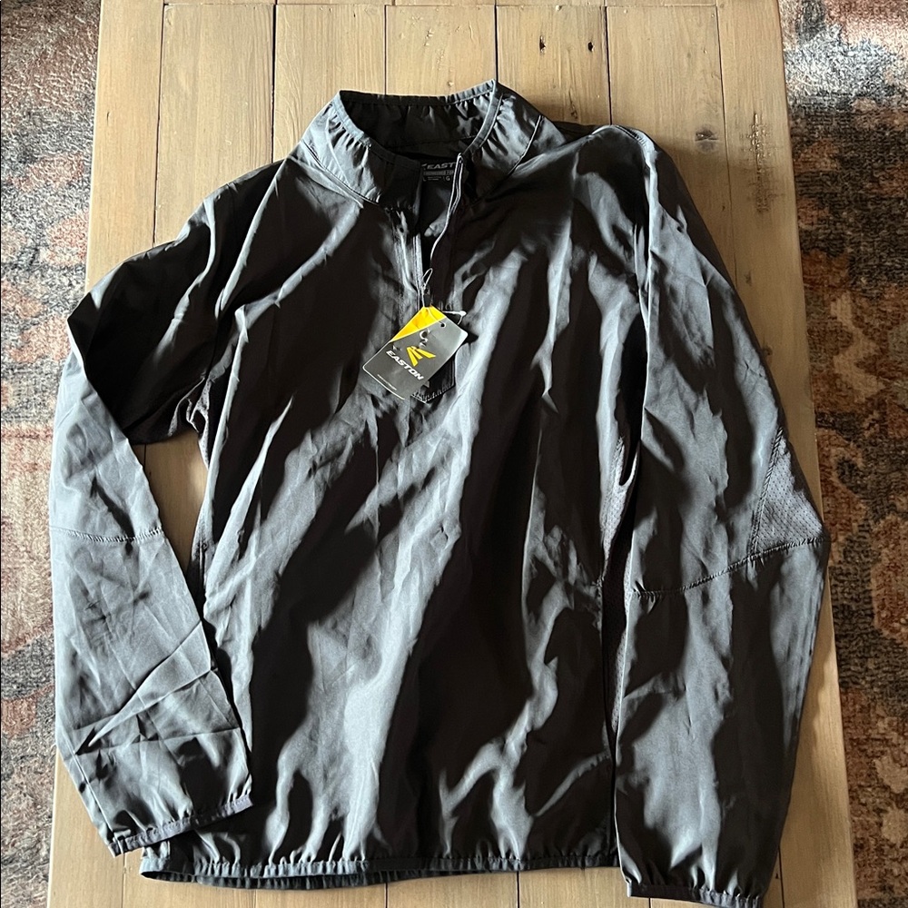 Easton M5 Women's Long Sleeve Cage Jacket greyish black